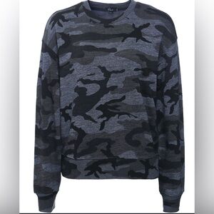 NWT Rails Ramona Iron Camo Pullover